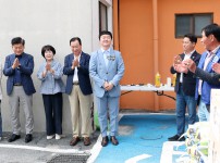 한국자유총연맹 북한이탈주민돕기 송편떡 나눔행사
