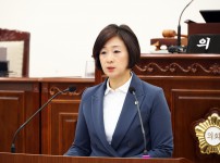 김미희 의원, 학하동 경로당·공공도서관 확충 및 상대동 행정복지센터 이전 관련 구정질문