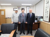 김동수 의장,  신년 기관방문 통해 지역 현안 살펴