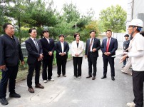 사회도시위원회, 민간위탁동의안 심사 앞두고 복지시설 3곳 현장점검 나서
